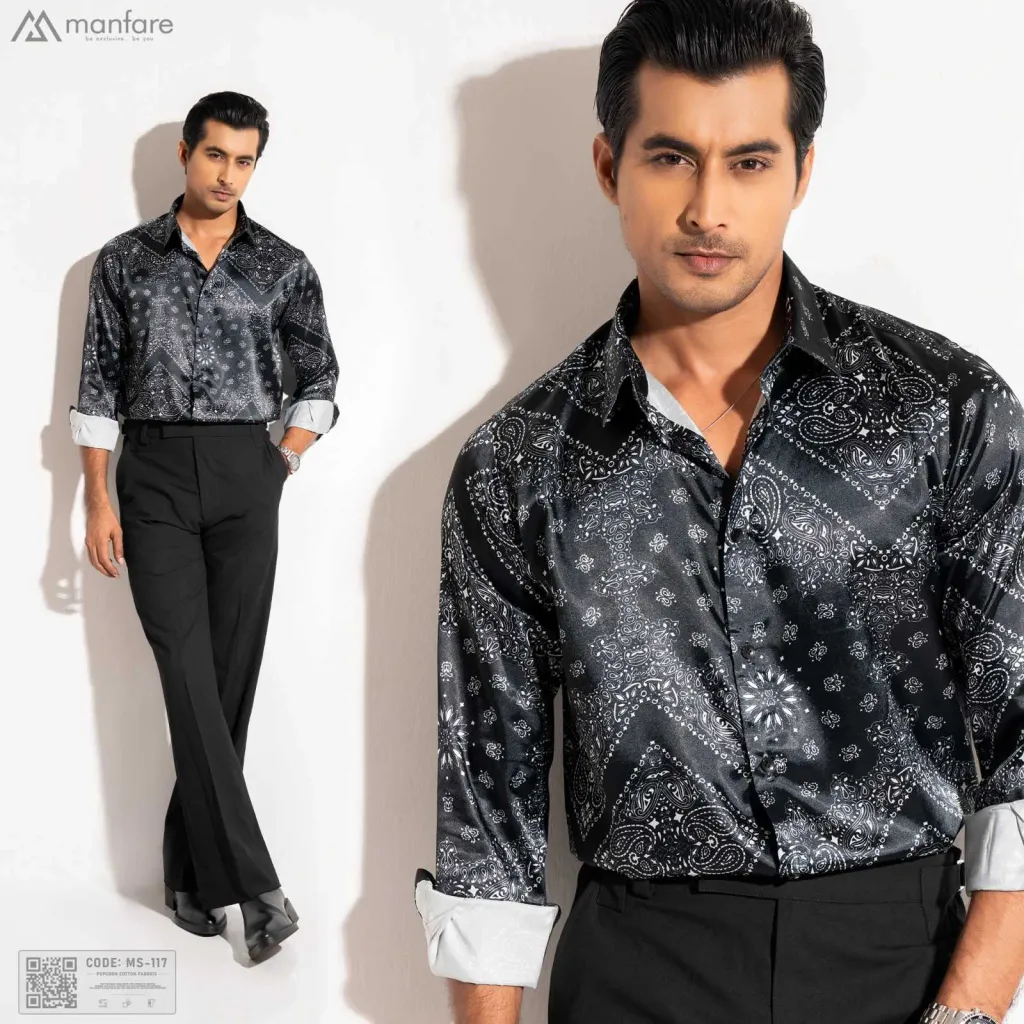 Premium Casual Printed Shirt For Men I MS-117