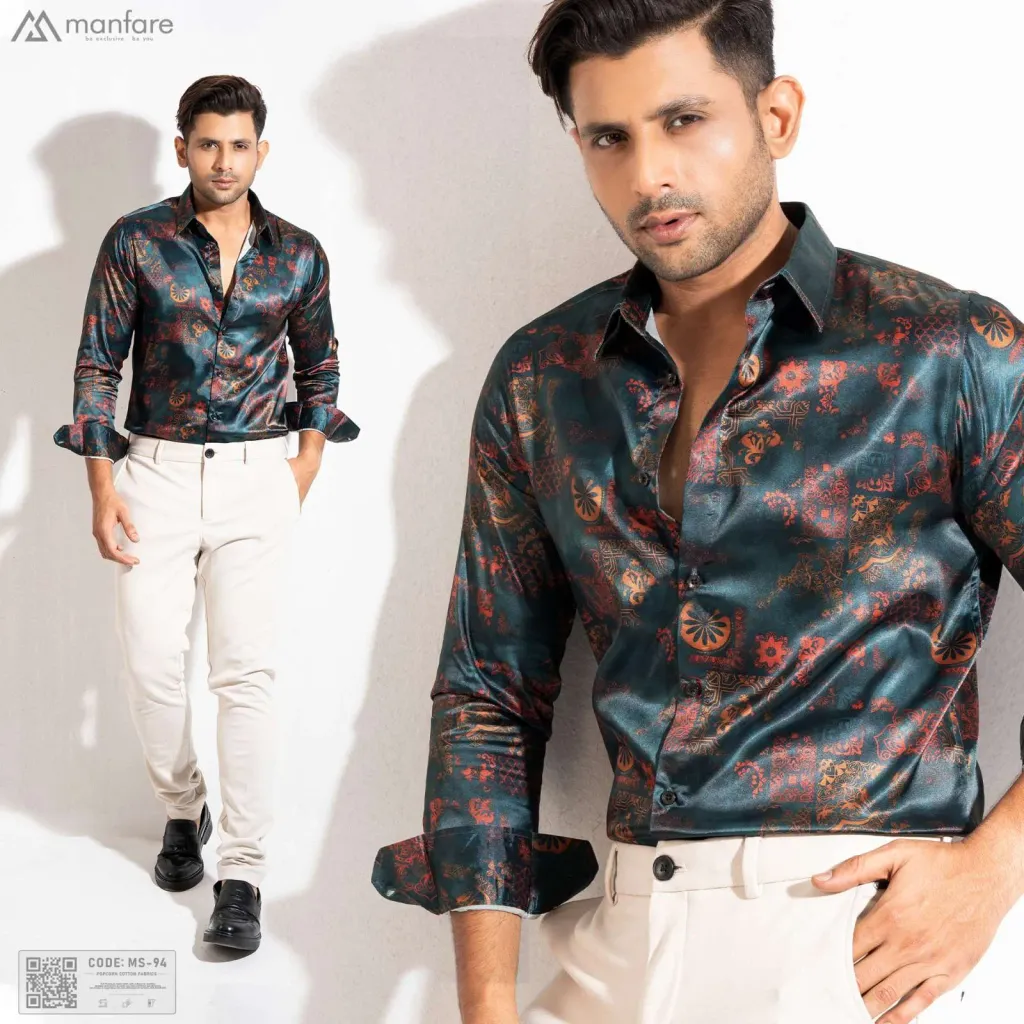 Premium Casual Printed Shirt For Men I MS-94