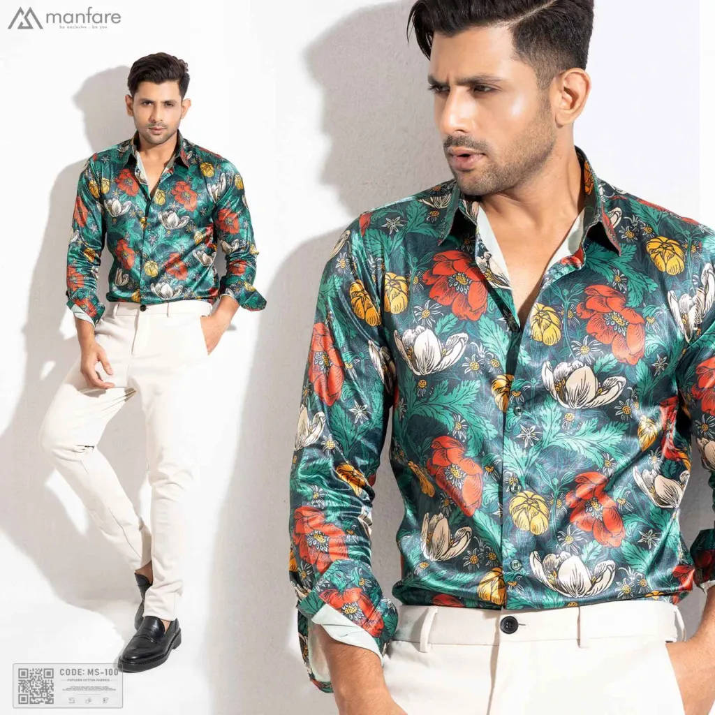 Premium Casual Printed Shirt For Men I MS-100