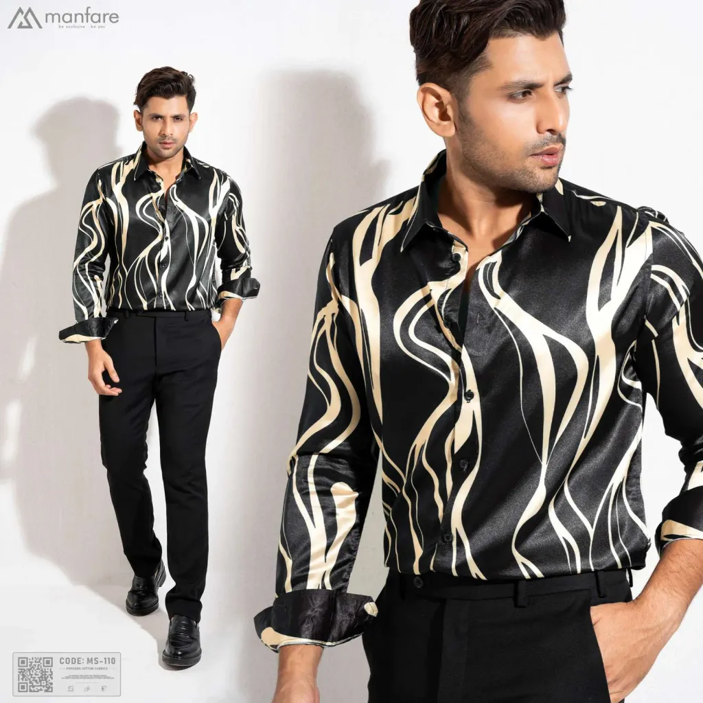 Premium Casual Printed Shirt For Men I MS-110
