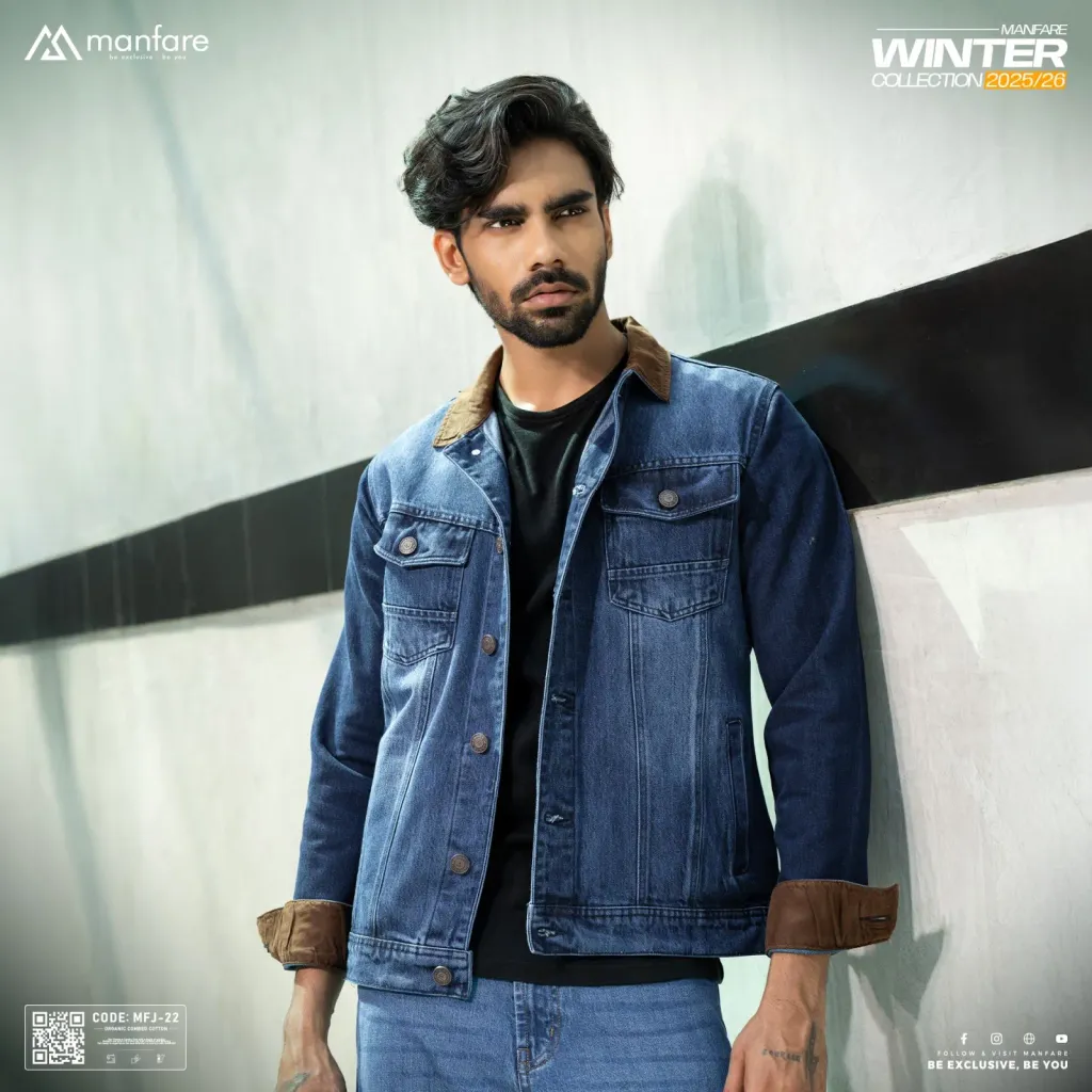 Primiam Denim Jacket For Men I MFJ-22