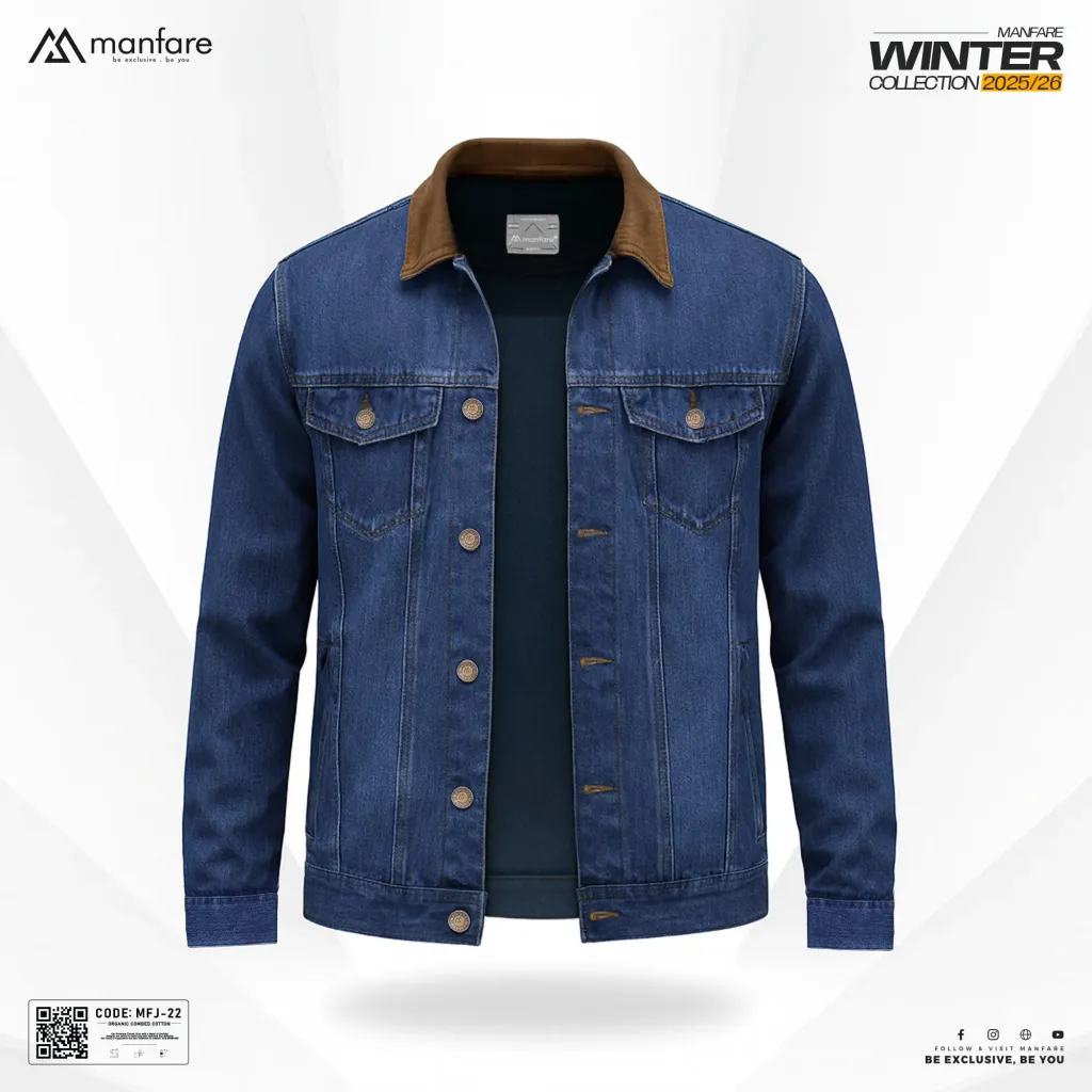 Primiam Denim Jacket For Men I MFJ-22
