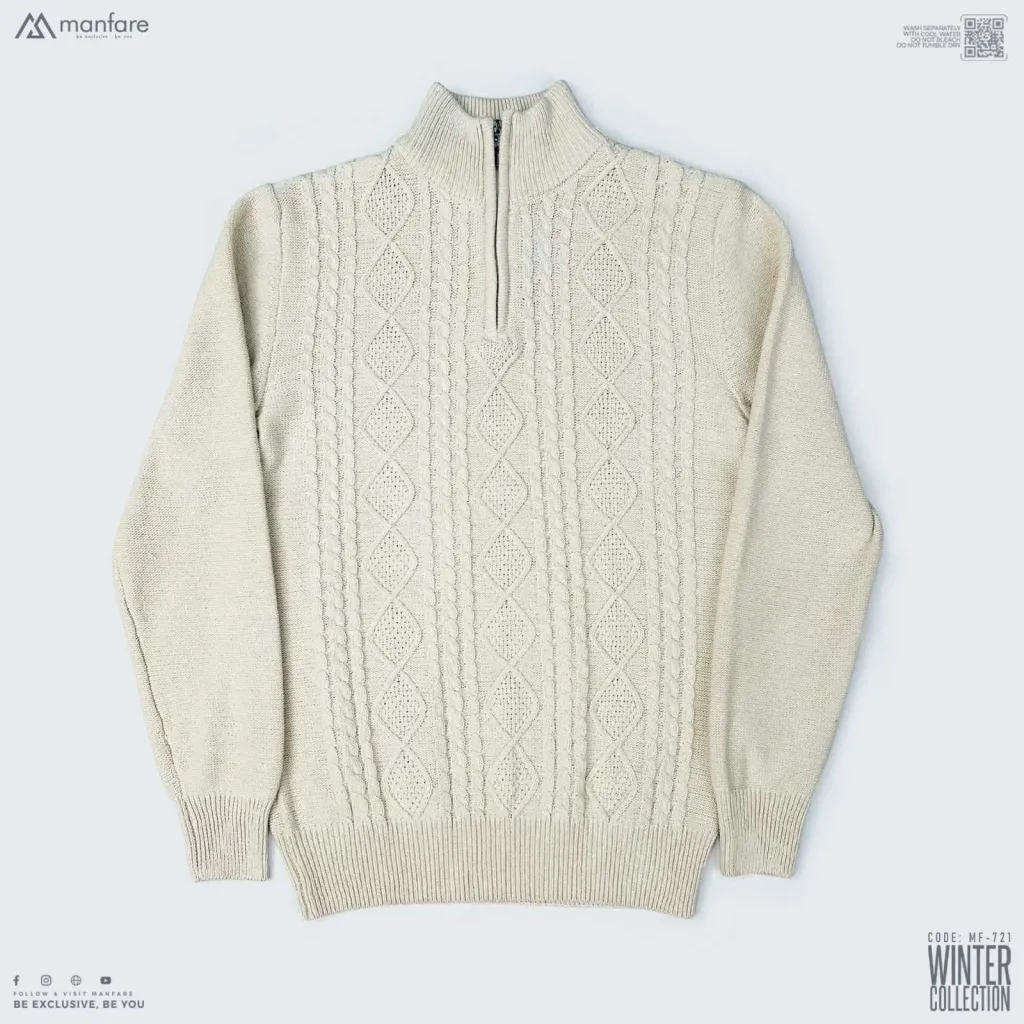 Manfare Old Money Knitted Sweater | MF-721