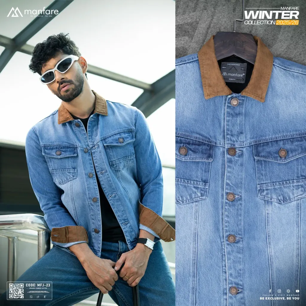 Primiam Denim Jacket For Men I MFJ-23