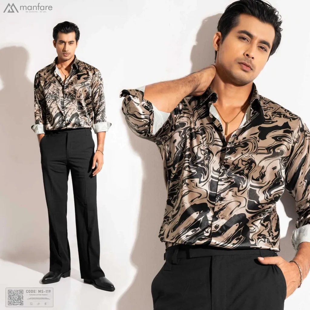 Premium Casual Printed Shirt For Men I MS-119