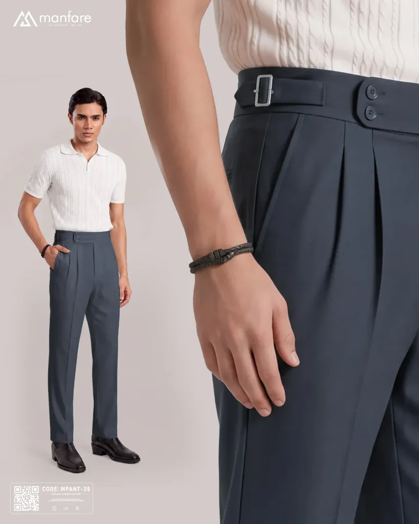Premium Formal BOOTCUT GURKHA PANT For Men | MPANT-35