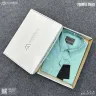 Premium Formal Solid Shirt For Men | Light Teal | MS-83