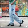 8 Pocket Baggy Denim Pant | Premium Quality | MPANT-23