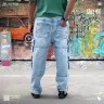 8 Pocket Baggy Denim Pant | Premium Quality | MPANT-23