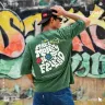 Acid Wash - Most Trendy Drop Shoulder T Shirt | MF-702