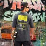 Acid Wash - Most Trendy Drop Shoulder T Shirt | MF-703