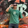 Acid Wash - Most Trendy Drop Shoulder T Shirt | MF-716