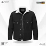 Premium Sherpa Lined Denim Jacket For Men I MFJ-24