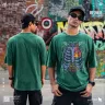 Acid Wash - Most Trendy Drop Shoulder T Shirt | MF-725