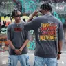 Acid Wash - Most Trendy Drop Shoulder T Shirt | MF-726