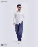 White Old Money Striped Shirt | MS-265