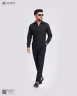 Premium Remi Cotton Shirt | Black | MS-249