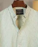 Mint and white Old Money Striped Shirt | MS-285