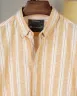 Pastel Orange Old Money Striped Shirt | MS-288