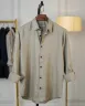 Premium Remi Cotton Shirt - Sage Green | MS-304