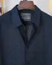 Premium Remi Cotton Shirt - Navy Blue | MS-305