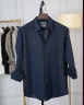 Premium Remi Cotton Shirt - Navy Blue | MS-305