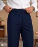 Navy Blue Premium Formal Pant for Men | MPANT-33
