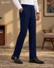 Navy Blue Premium Formal Pant for Men | MPANT-33