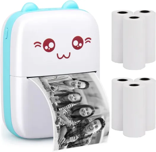 Instant Handheld Mini Printer Portable and Inkless