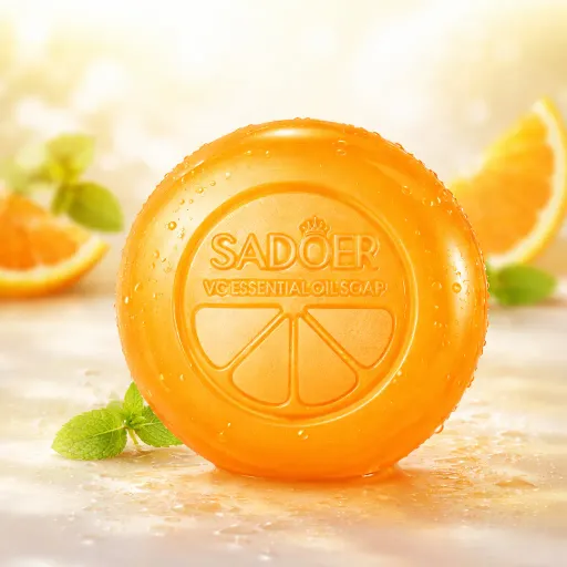SADOER Vitamin C Whitening Soap Bar Natural Orange Extract - 100g