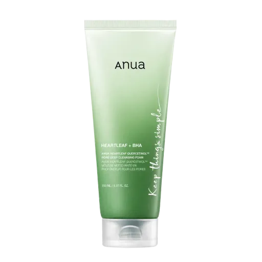 Anua Heartleaf Quercetinol Pore Deep Cleansing Foam 150ml