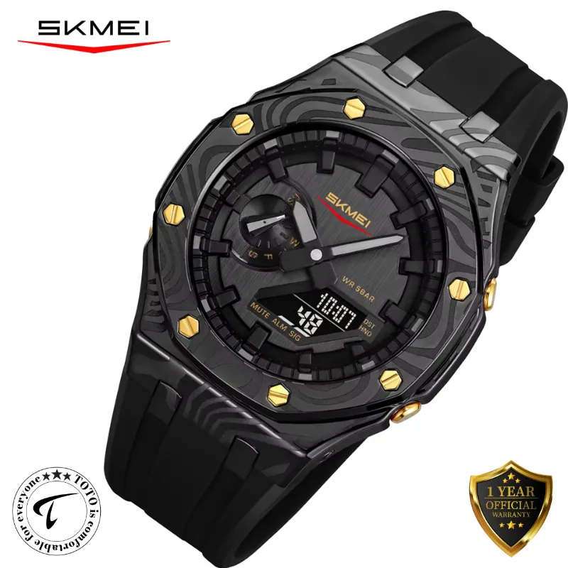 SKMEI 2471 Duel Display Luxury Wrist Watch for Men