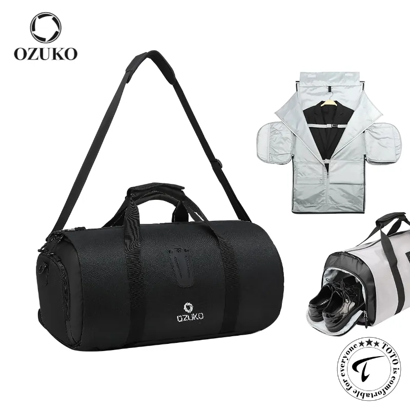 OZUKO 9209 Large Capacity Gym, Travel & Duffel Bag for Unisex