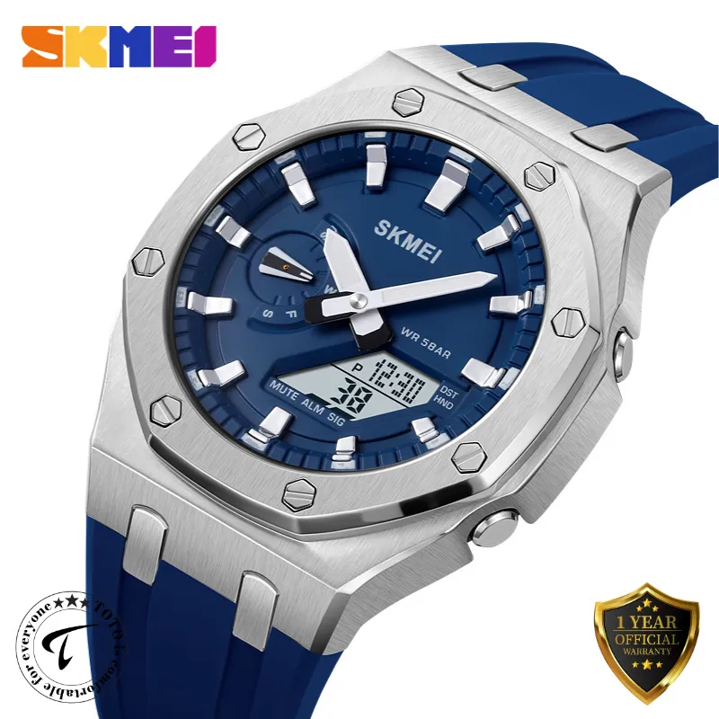 SKMEI 2243 Duel Display Luxury Wrist Watch for Men