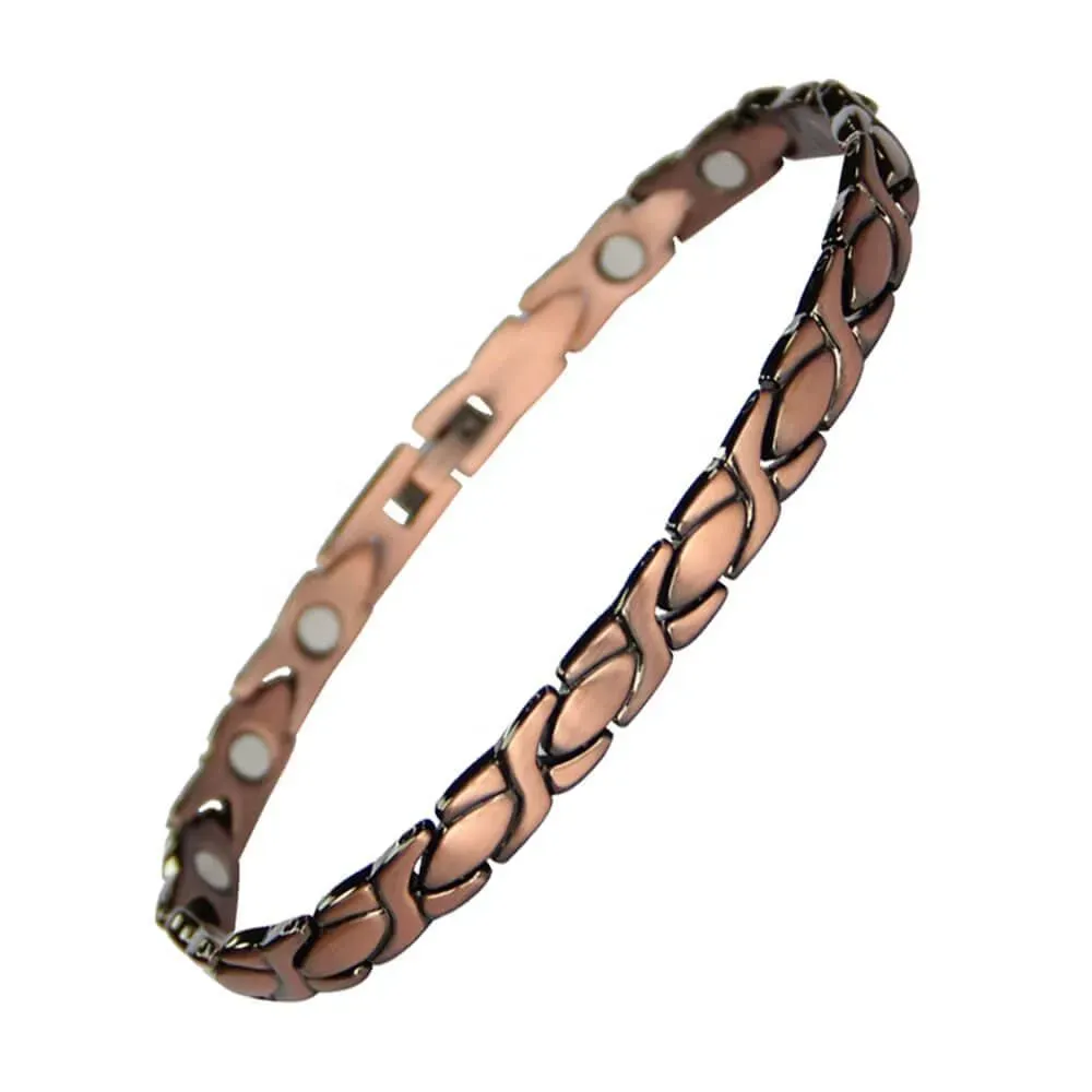 BioMagnetic CB006 Pure Copper Natural Healing Bracelet for Joint Pain, Arthritis Relief & Wellness