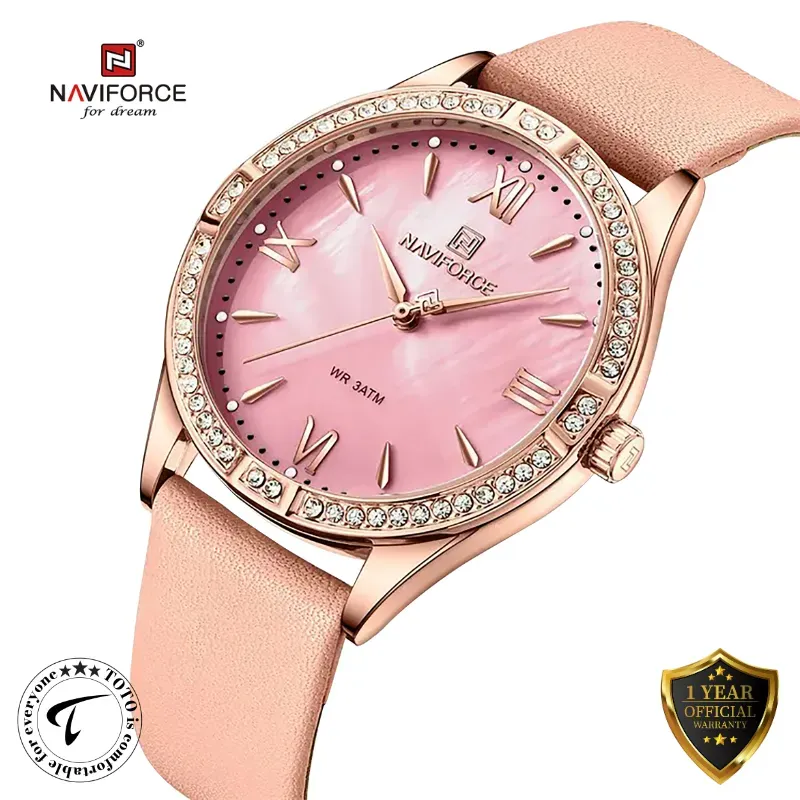 NAVIFORCE NF5038 Luxury Wrist Watch for Women