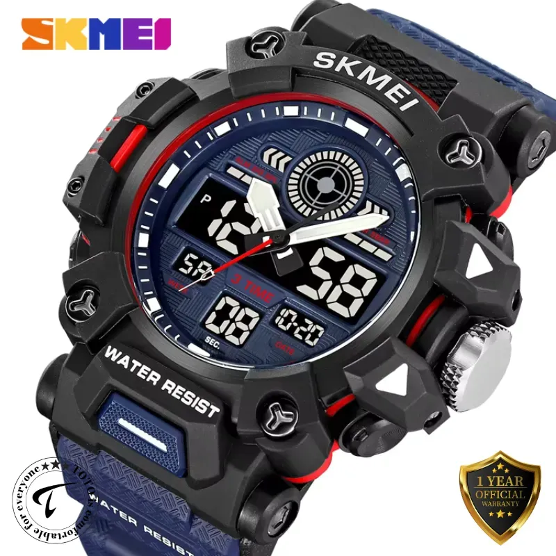 SKMEI 2226 Dual Display Analog Digital Sports Watch – Stylish & Modern Look