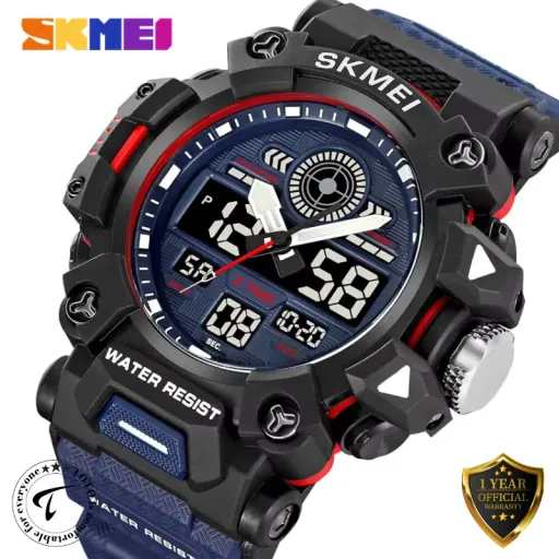 SKMEI 2226 Dual Display Analog Digital Sports Watch – Stylish & Modern Look