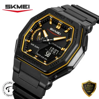 SKMEI 2438 Duel Display Luxury Wrist Watch for Men