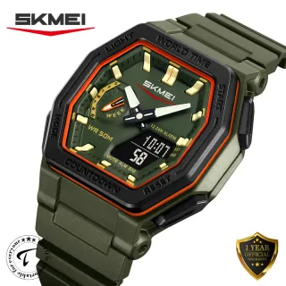 SKMEI 2438 Duel Display Luxury Wrist Watch for Men