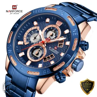 NAVIFORCE NF9165 Chronograph Luxury Wrist Watch for Men