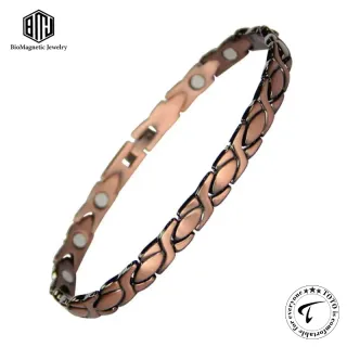 BioMagnetic CB006 Pure Copper Natural Healing Bracelet for Joint Pain, Arthritis Relief & Wellness