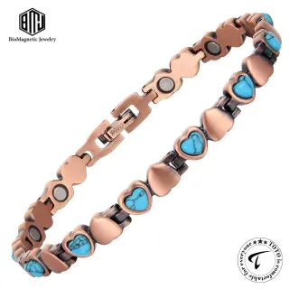 BioMagnetic CB016 Pure Copper Natural Healing Bracelet for Joint Pain, Arthritis Relief & Wellness