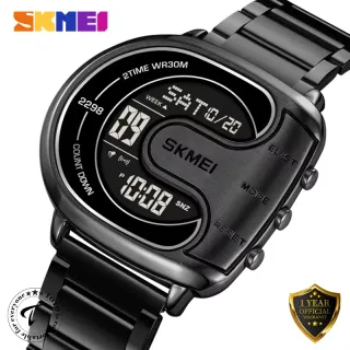 SKMEI 2298 Modern Digital Watch – Fashionable Unique Design