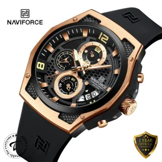 NAVIFORCE NF8051T Chronograph Luxury Wrist Watch for Men