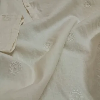 Milky White Premium Linen Panjabi