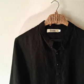 Whole Black Premium Linen Panjabi