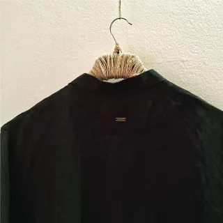 Whole Black Premium Linen Panjabi
