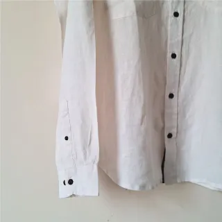 Snow White Linen Adventure Shirt