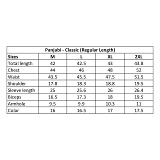 Milky White Premium Linen Kabli Panjabi